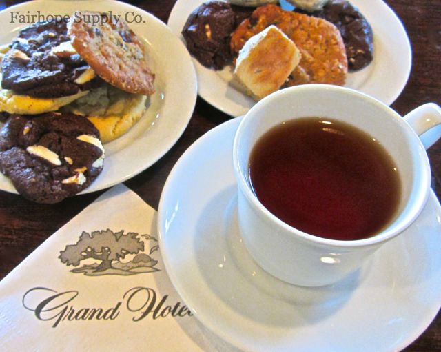 Afternoon tea at the Grand Hotel in Point Clear, AL