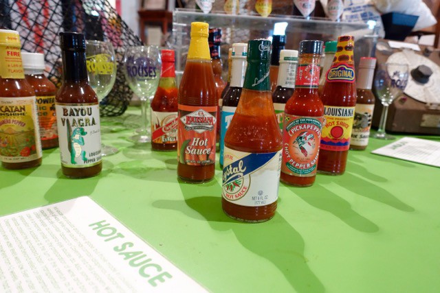 Hot Sauce at the Southern Museum of Food and Beverage in New Orleans. 