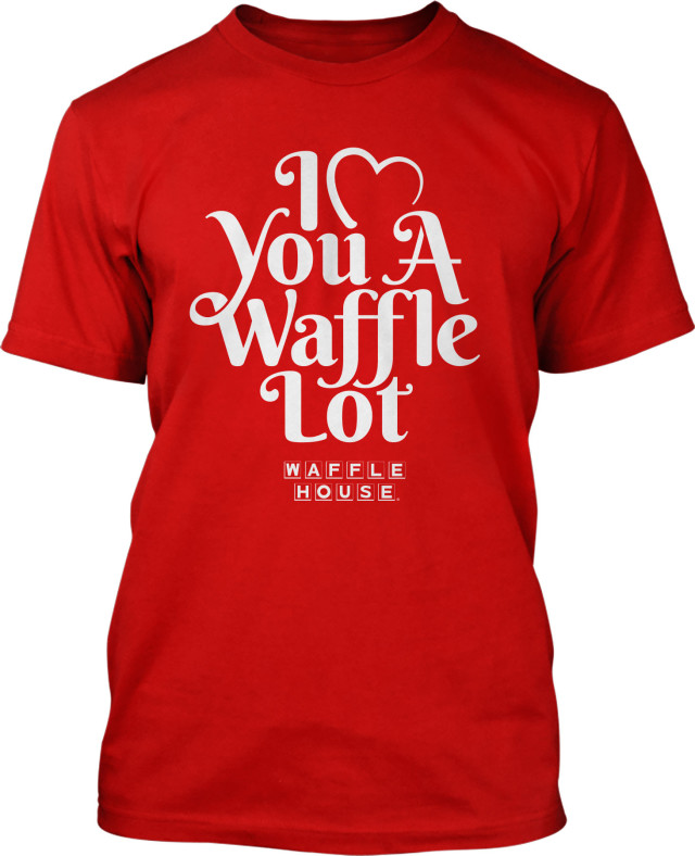 Waffle House Valentine's T-Shirt