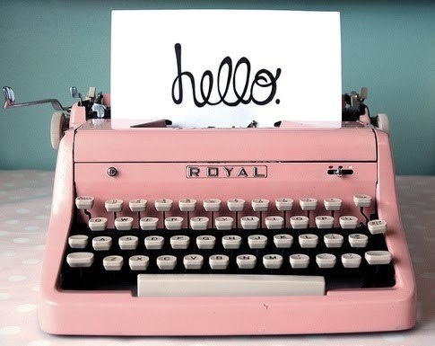 Pink Typewriter