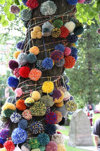 Yarn Bomb - Art on a Limb, Fairhope, AL