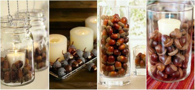 2-candles-with-acorns