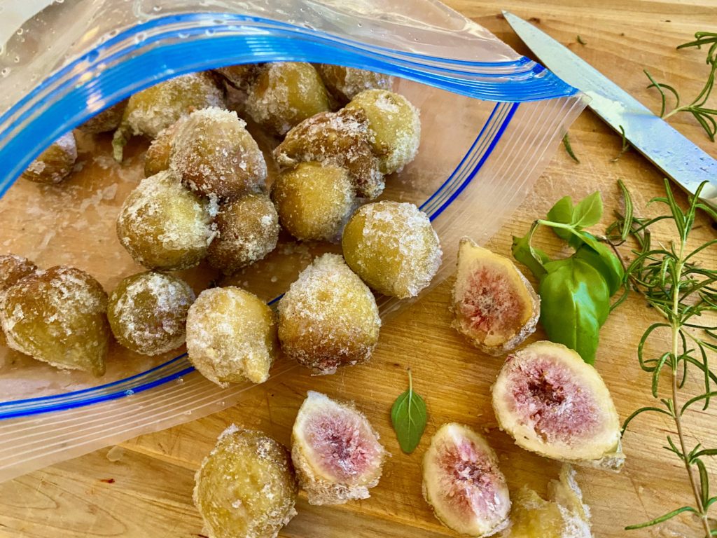 Frozen Figs for Healthy Mediterranean Salmon, olives, artichokes 
