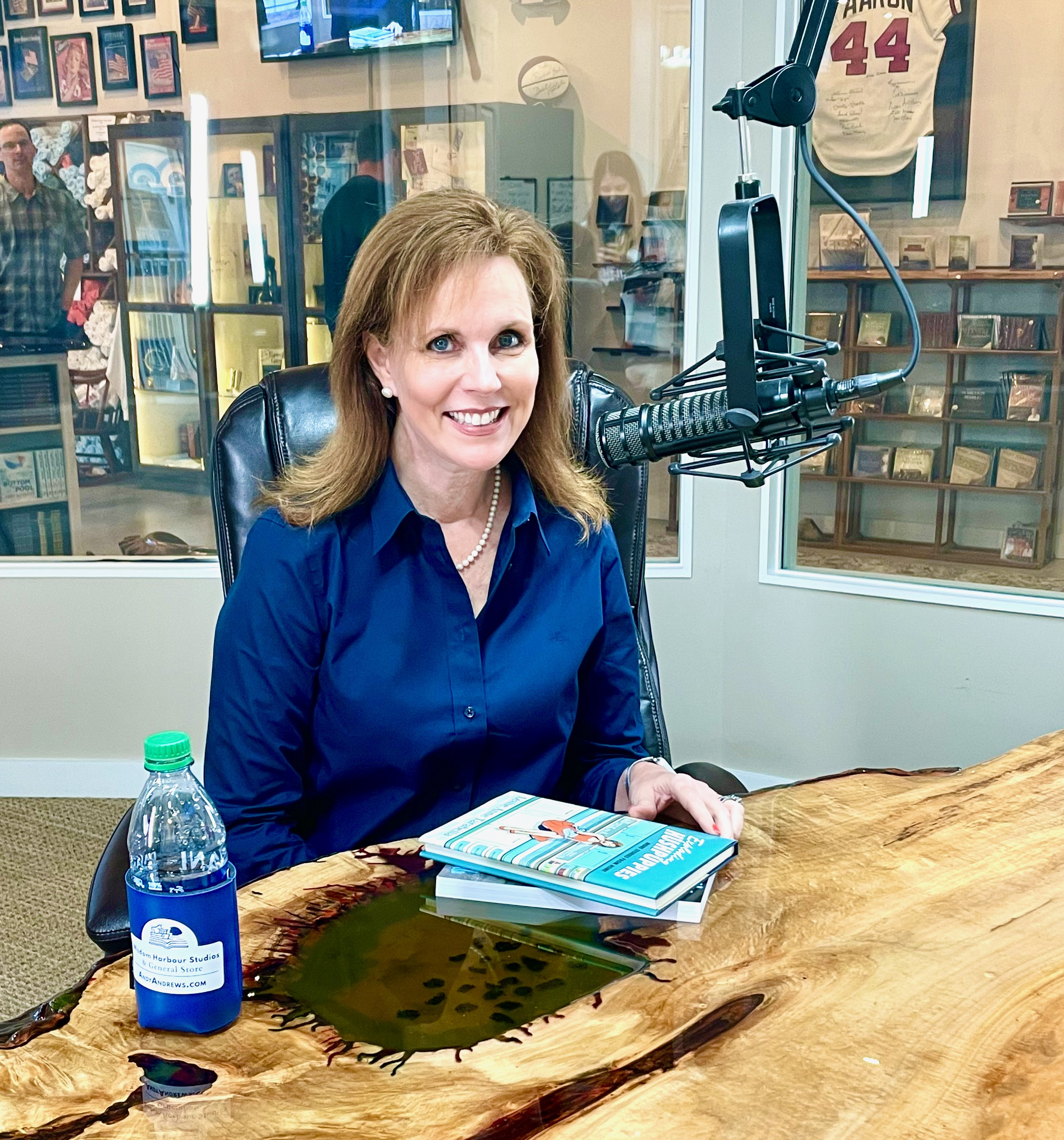 Leslie Anne Tarabella on the Andy Andrews Blue Plate Special Podcast 2021